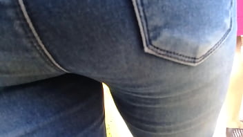culo de flakita en jeans