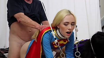 Viva Athena / Candy White “Batgirl Solo” 3 of 3 Old Young Restraints Cuntfucking Cocksucking Pussylicking Cum